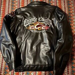 Orange County Choppers Leather Jacket